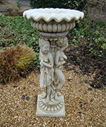 Lge Three Grace Birdbath ADW1014